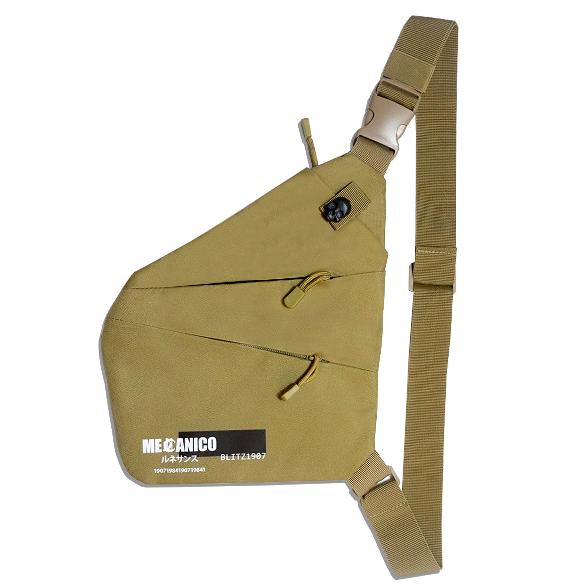 CROSSBODY CRÁNEO METAL INCRUSTADO DOUBLE