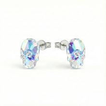 Cargar imagen en el visor de la galería, Aretes Calavera Cristal Sunrise