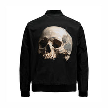 Cargar imagen en el visor de la galería, Bomber Jacket Black Infinite Skull