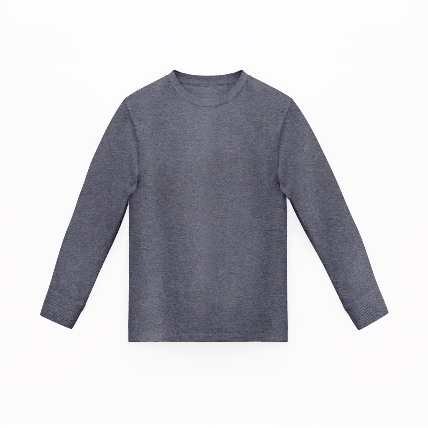 Camiseta Basica Premium Manga Larga Oxford