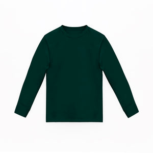 Camiseta Basica Premium Manga Larga  Ultramarine Green