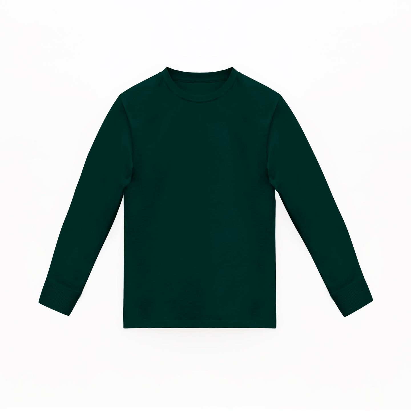 Camiseta Basica Premium Manga Larga  Ultramarine Green