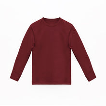 Cargar imagen en el visor de la galería, Camiseta Basica Premium Manga Larga  Dark Ruby
