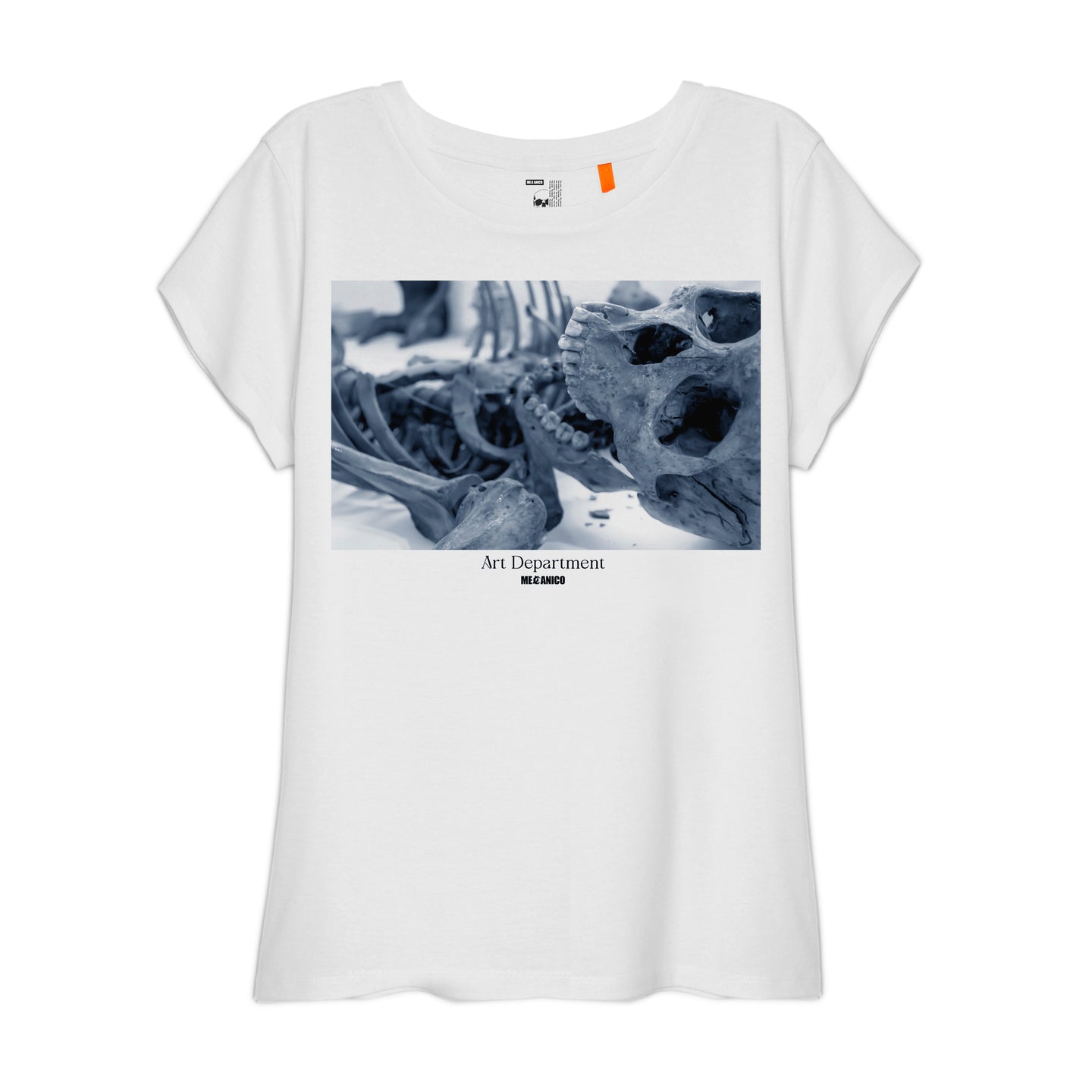 CAMISETA MUJER BLANCA ART DEPARMENT