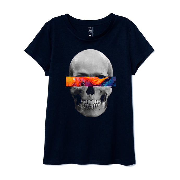 CAMISETA MARINO MUJER SKULL ART