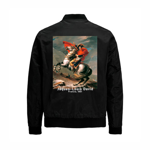 CHAMARRA BOMBER BLACK NAPOLEON