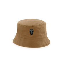 Cargar imagen en el visor de la galería, BUCKET HAT SOLID COLOR METALLIC SKULL