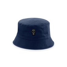 Cargar imagen en el visor de la galería, BUCKET HAT SOLID COLOR METALLIC SKULL