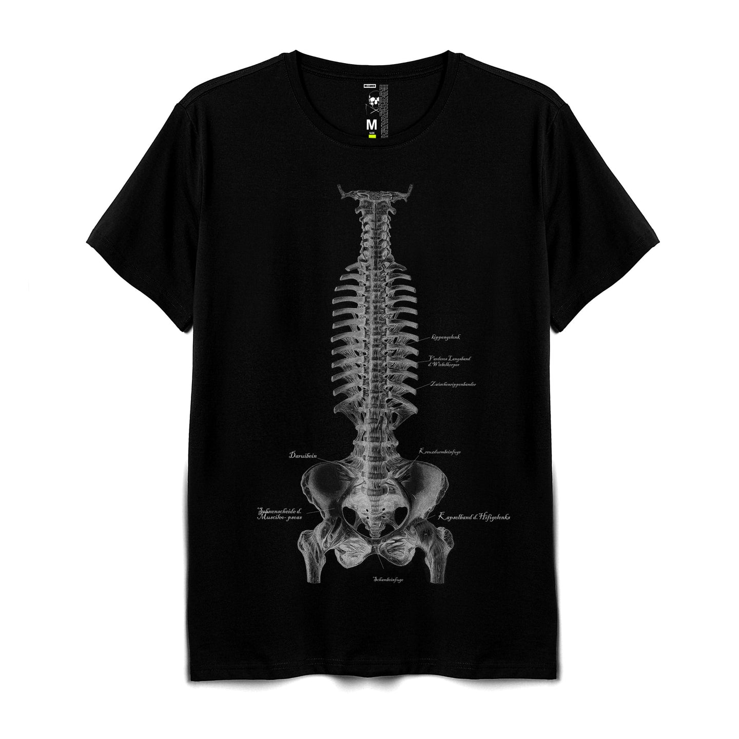 CAMISETA BLACK SKELETON