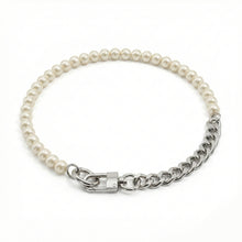Cargar imagen en el visor de la galería, Collar Cadena Silver Pearls