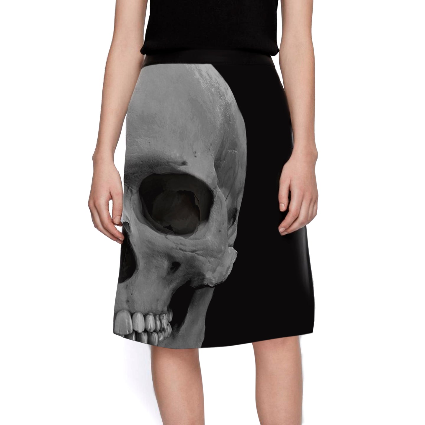 FALDA BLACK SKULL SIDE