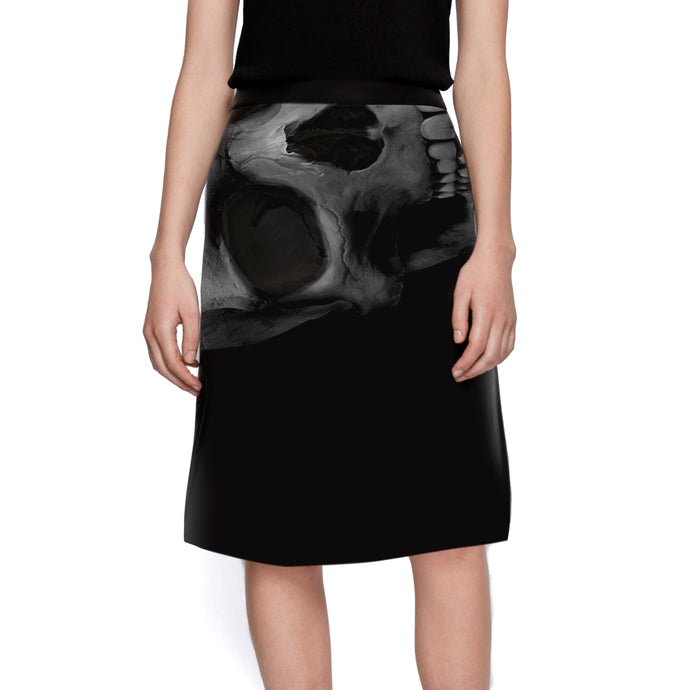 FALDA BLACK MIDDLE SKULL