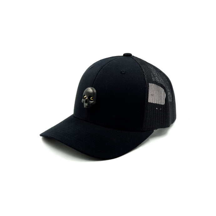 GORRA CURVA METALLIC SKULL SWAROVSKI EYES