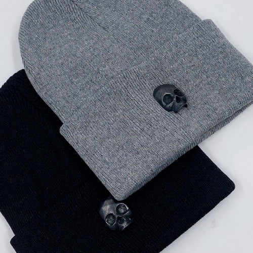 Gorro Punto Metallic Skull