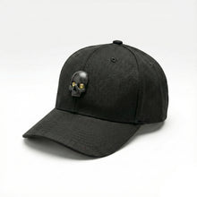 Cargar imagen en el visor de la galería, Gorra Curva Skull Metallic Swarovski Eyes