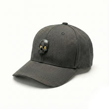 Cargar imagen en el visor de la galería, Gorra Curva Skull Metallic Swarovski Eyes