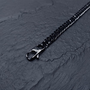 COLLAR CADENA ACERO PREMIUM BLACK