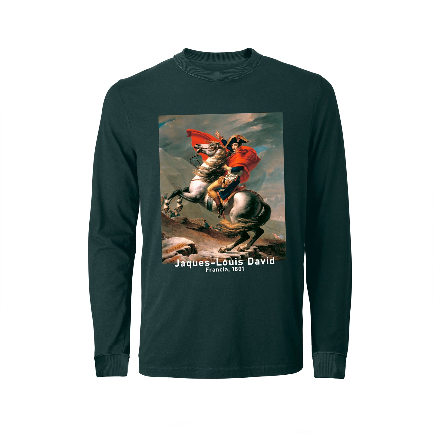 CAMISETA GREEN MANGA LARGA NAPOLEON