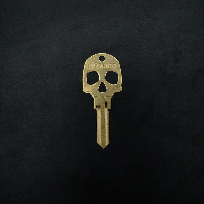 SET 2 LLAVES UNIVERSAL SKULL KEY SILHOUETTE