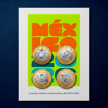 Cargar imagen en el visor de la galería, Set de 4 Monedas oficiales conmemorativas World Cup 2026™