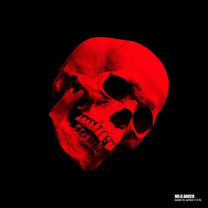 PALIACATE MADE IN JAPAN SKULL RED