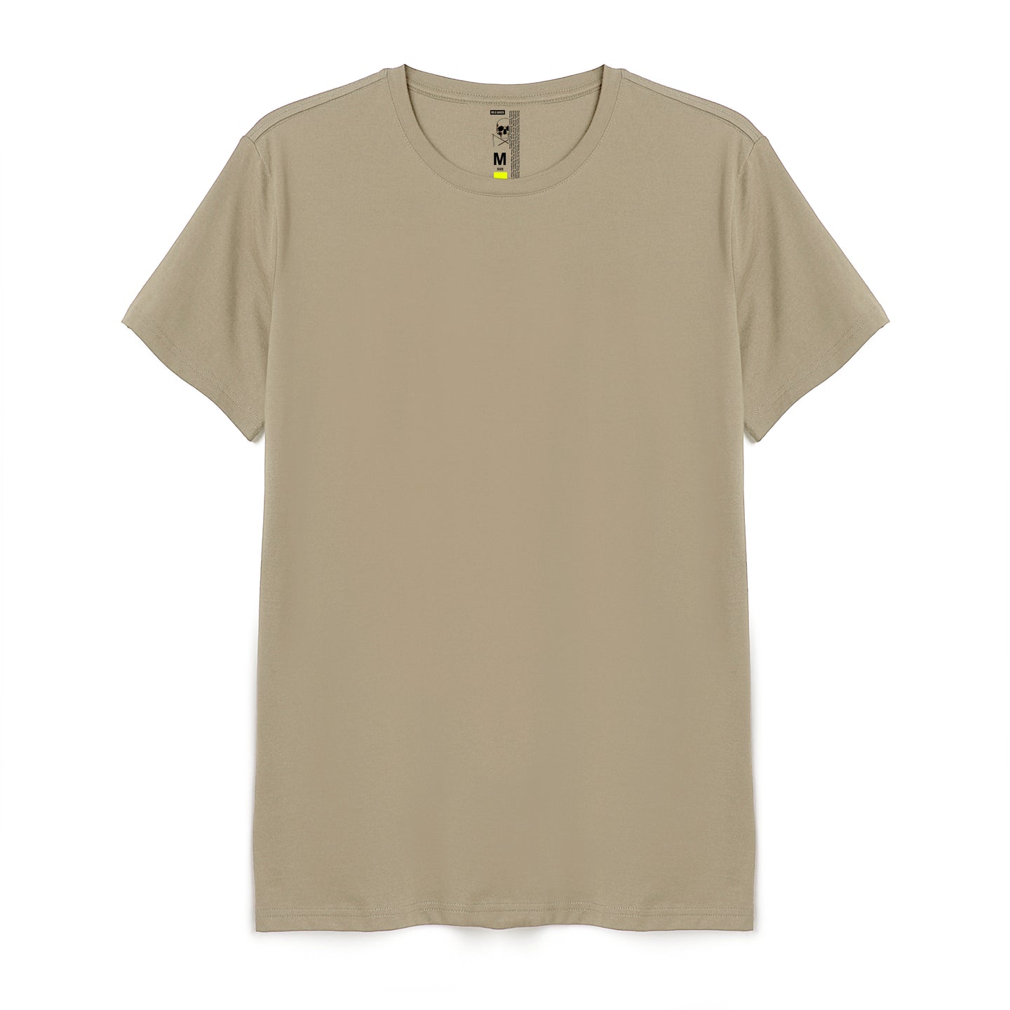 CAMISETA HOMBRE BASICA PREMIUM BEIGE