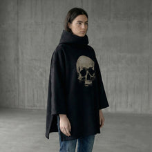 Cargar imagen en el visor de la galería, Poncho Black Black
