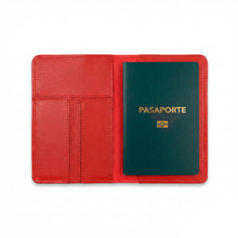 Cargar imagen en el visor de la galería, Porta Pasaporte Cuero Colors