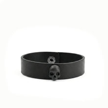 Cargar imagen en el visor de la galería, Pulsera Cuero Skull Mini Colors
