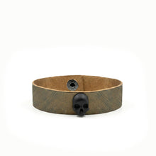 Cargar imagen en el visor de la galería, Pulsera Cuero Skull Mini Colors