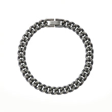 Cargar imagen en el visor de la galería, Pulsera Steel Dark Polished Premium Collection