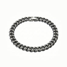 Cargar imagen en el visor de la galería, Pulsera Steel Dark Polished Premium Collection