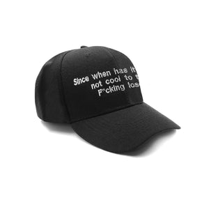 GORRA CURVA EMBROIDERY FUCKING LOSER