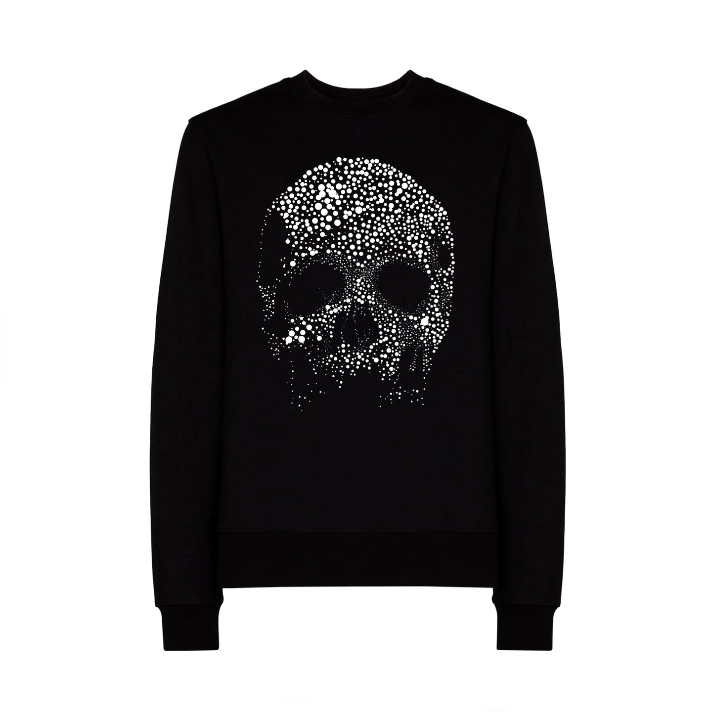 SUÉTER NEGRO HOMBRE SKULL STARS