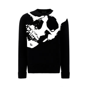 SUÉTER PUNTO HOMBRE SKULL HALF