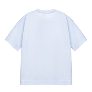 Camiseta Oversize Mujer UNITALLA Blanca