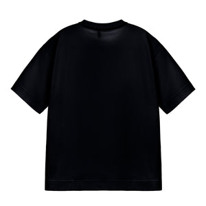 Camiseta Oversize Mujer UNITALLA Negra