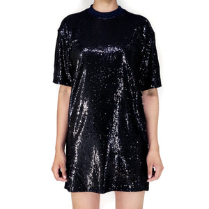 VESTIDO OVERSIZE MIDNIGHT BLUE