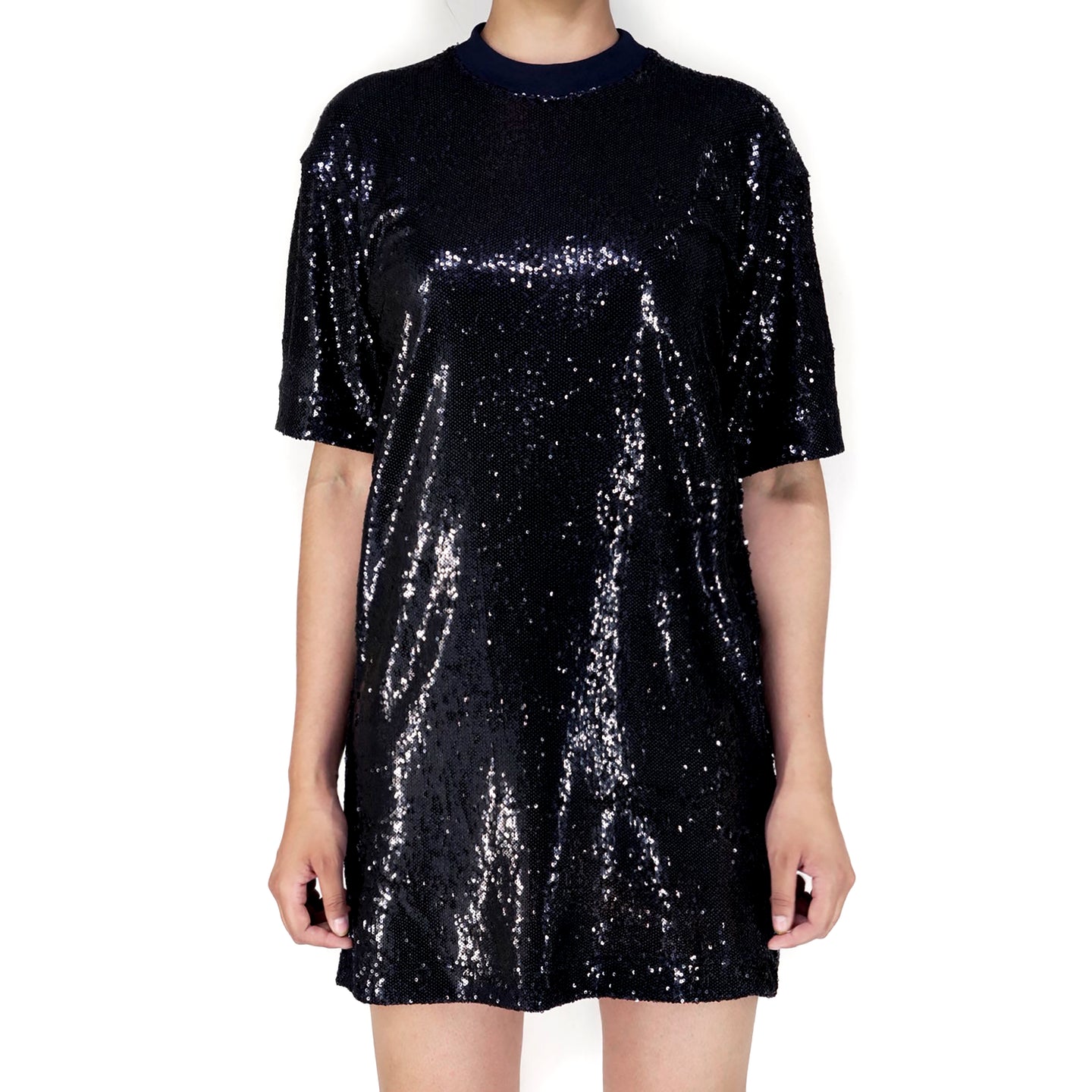 VESTIDO OVERSIZE MIDNIGHT BLUE