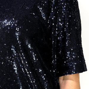 VESTIDO OVERSIZE MIDNIGHT BLUE