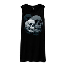Cargar imagen en el visor de la galería, VESTIDO NEGRO SKULL DIMENSION