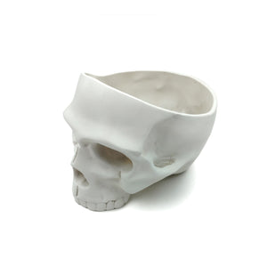 MACETA SKULL WHITE