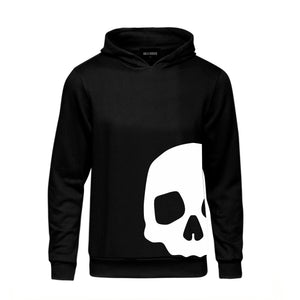 SUDADERA SKULL SIDE WHITE