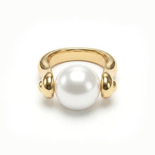 Cargar imagen en el visor de la galería, Anillo Gold Tension Pearl