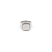 Cargar imagen en el visor de la galería, ANILLO ACERO SQUARE GOLD&amp;SILVER