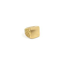 Cargar imagen en el visor de la galería, ANILLO GOLD SQUARE CIRCLE DETAILS