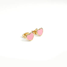 Cargar imagen en el visor de la galería, Aretes Acero Heart Colors