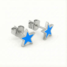 Cargar imagen en el visor de la galería, Aretes Acero Color Star