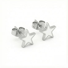 Cargar imagen en el visor de la galería, Aretes Acero Color Star