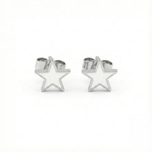 Cargar imagen en el visor de la galería, Aretes Acero Color Star
